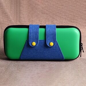 Luigi Green Portable Console & Game Carrying Case For Nintendo Switch & Switch 2